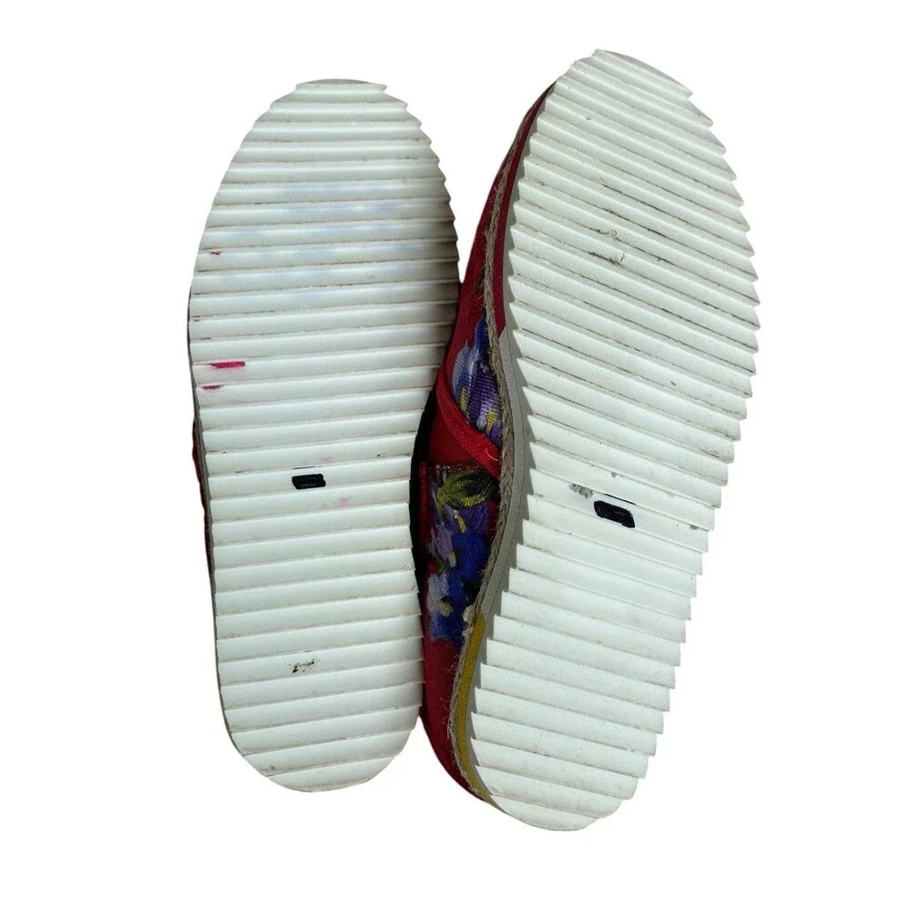 Dolce And Gabbana Girls Slip On Shoes s. 29 Italy Floral Espadrille Slip Ons